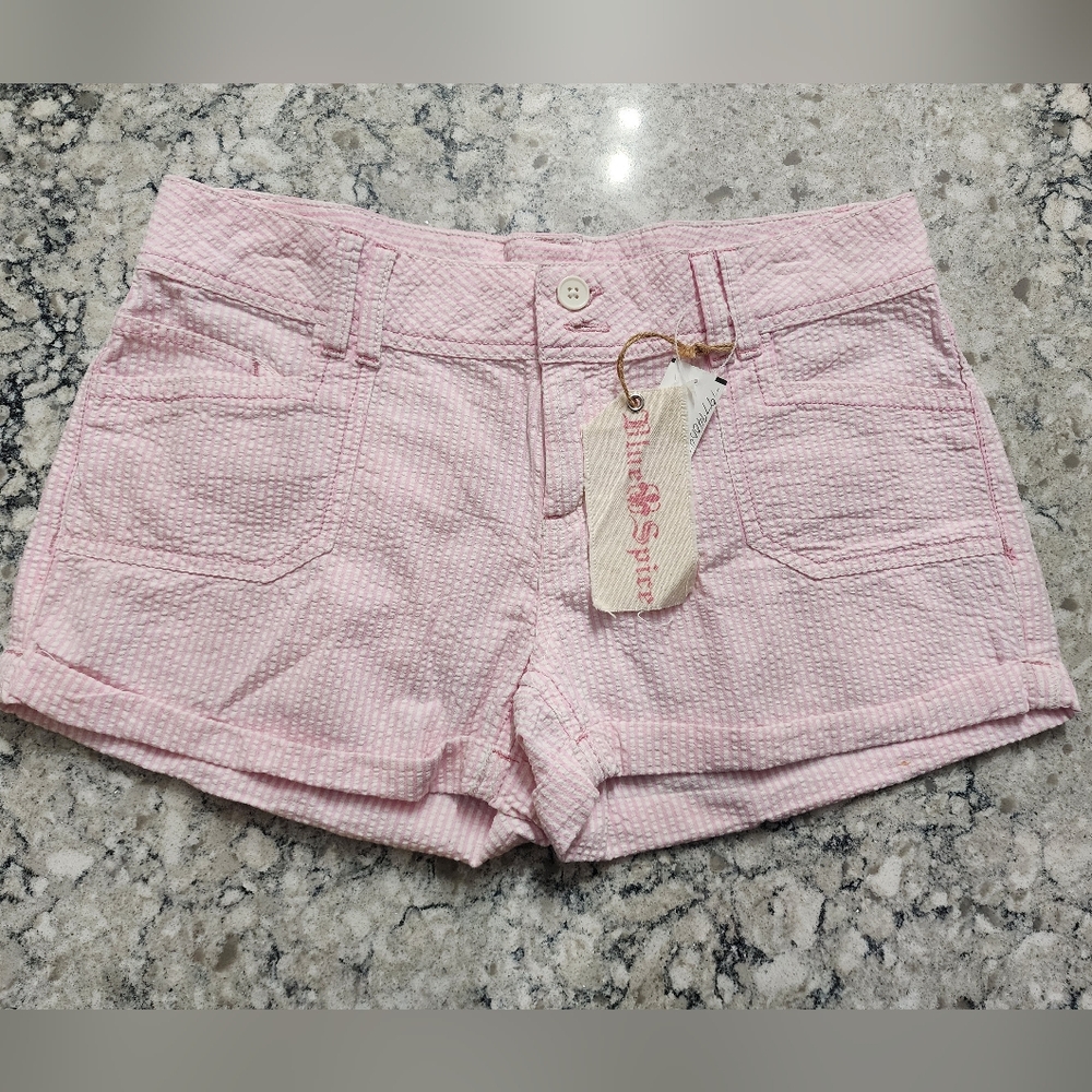 Blue Sprice Pink Shorts